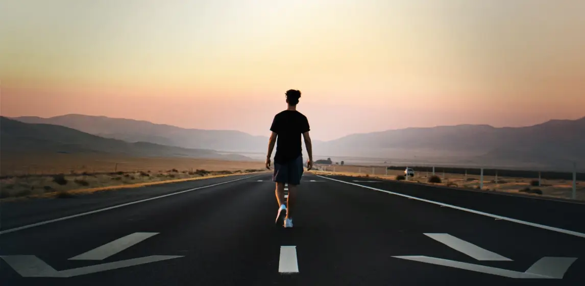 Walk and pray in awe and wonder